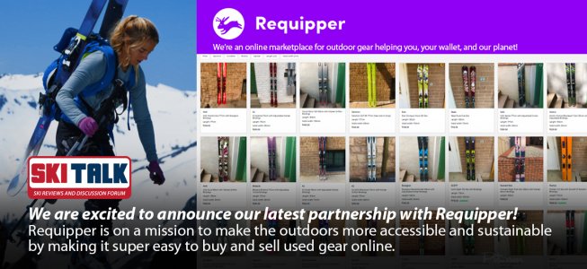 SkiTalk.com announces a new partnership with Requipper.com.