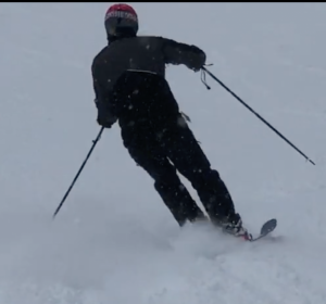 6.  Whole body lean to the left to edge the skis.png