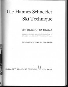 The Hannes Schneider Ski Technique - title page.jpg