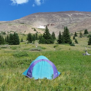 Camping on Boreas Pass