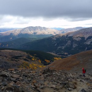 Final Ascent To The Summit Of Mt. Quandary
