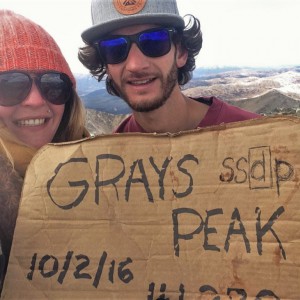 Dean And Katie On Grays Peak
