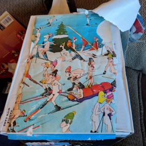 NSFW Christmas wrapping paper