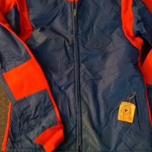 Royal Blue & Orange Profile Racing Jacket